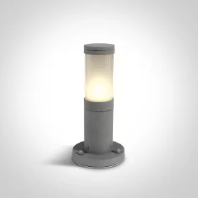 67090 / g szürke pólus 25cm e27 15w