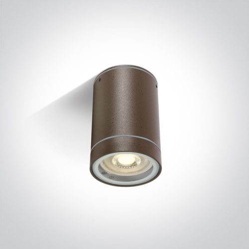 67130C / BR Rust Brown Cylinder Gu10 35W IP54