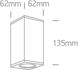 67130dd / w white gu10 35w ip54 sötét fény