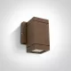 67130F / br rozsda barna fal GU10 35W IP54