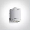 67130F / W fehér fal GU10 35W IP54