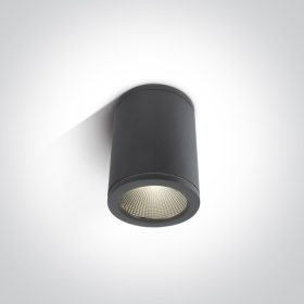 67138C / AN / W Antracite COB LED 6W WW IP54 100-240V