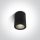 67138C / B / W Fekete COB LED 6W WW IP54 100-240V