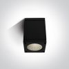 67138D / B / W Fekete COB LED 6W WW IP54 100-240V