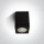 67138D / B / W Fekete COB LED 6W WW IP54 100-240V
