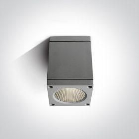 67138D / g / w szürke COB LED 6W WW IP54 100-240V