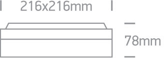 67208 / W White IP54 E27
