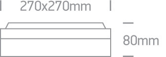 67210 / B fekete IP54 2xE27