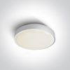 67280A / W / W fehér LED PLAFO 24W WW IP65 230V