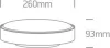 67280E / b fekete IP65 1xE27 12w