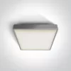 67282ane / g / w szürke LED PLAFO 15W WW IP65 vészhelyzet 3HRS 230V