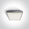 67282N / g / w szürke LED PLAFO 16W WW IP65 230V