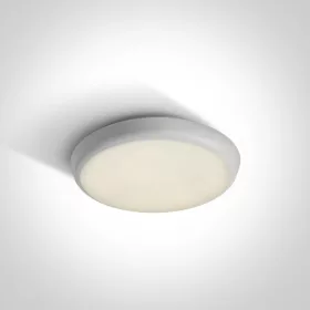   67366E / w / c fehér LED PLAFO 12W CW IP54 vészhelyzet 3 óra 230V