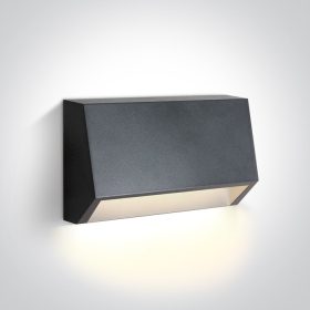   67386A / ANTHRACITE LED Fali fény 1,5W WW Sötét Light IP65 230V