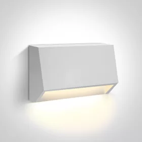   67386A / w / w fehér LED fali fény 1,5w ww sötét fény IP65 230V