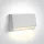 67386A / w / w fehér LED fali fény 1,5w ww sötét fény IP65 230V