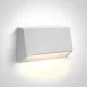 67386A / w / w fehér LED fali fény 1,5w ww sötét fény IP65 230V