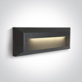   67388C / an / w antracit LED fali fény 2w ww sötét fény IP65 230V