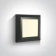 67394a / an / w antracit LED fali fény 3,5W WW IP65 230V