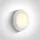 67394b / w / w fehér LED fali fény 3,5W WW IP65 230V