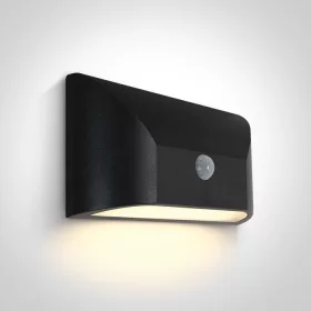   67396a / an / w antracit LED fali fény 6W WW IP65 230V érzékelő