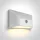 67396a / w / w fehér LED fali fény 6W WW IP65 230V érzékelő