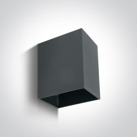   67398 / ANTH THRACITE WALL LED 3W WW IP54 Sötét Light 100-240V