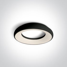 67402 / B / W Fekete PLAFO LED 25W WW IP40 100-240V