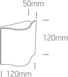 67422 / an / w antracit fal LED 6W WW IP54 230V