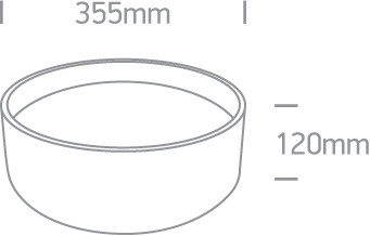 67438 / B / W Fekete PLAFO LED 40W WW IP20 230V
