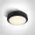 67442 / B / W Fekete LED PLAFO 10W WW IP54 230V