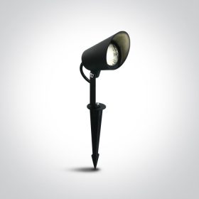   67458 / B / W Fekete LED 8W WW 38DEG IP65 Spike 24vdc szabályozható