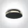 67478 / B / W Fekete LED 12W WW IP65 230V sötét fény