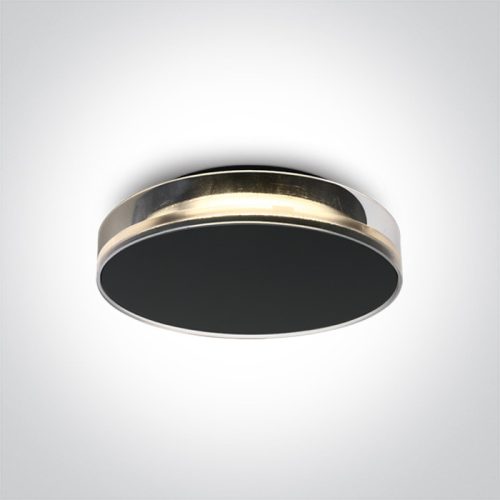 67478 / B / W Fekete LED 12W WW IP65 230V sötét fény