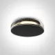 67478 / B / W Fekete LED 12W WW IP65 230V sötét fény