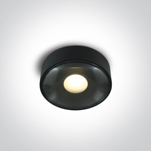 67484 / B / W fekete AC SMD LED 6W WW IP65 230V