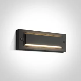   67502b / an / w Anthracite LED Fali fény 6W WW Sötét Light IP65 230V