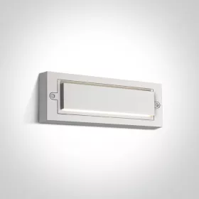   67502b / w fehér LED fali fény 6w ww sötét fény IP65 230V