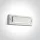 67502b / w fehér LED fali fény 6w ww sötét fény IP65 230V