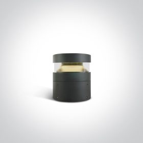 67510 / AN / W Antracit LED Bollard 20cm 20w WW IP65 230V