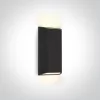 67512 / AN / W Antracit LED fali fény 8W WW IP65 230V