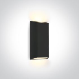 67512 / AN / W Antracit LED fali fény 8W WW IP65 230V