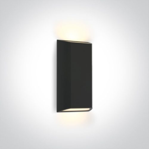 67512 / AN / W Antracit LED fali fény 8W WW IP65 230V