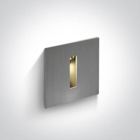   68004 / al / W Alumínium süllyesztett 3W WW Sötét Light IP54 350mA