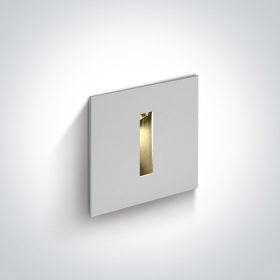   68004 / W / W fehér süllyesztett 3W WW Sötét Light IP54 350mA