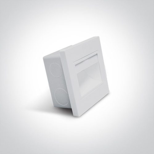 68007 / W / W fehér COB LED Inbox 1,5W WW 100-240V