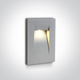   68062 / g / w szürke fal süllyesztett LED 3,6W WW IP65 100-240V