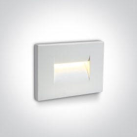   68064 / W / W fehér fal süllyesztett LED 3,6W WW IP65 100-240V