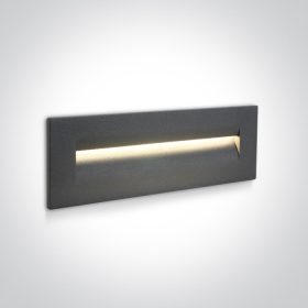   68066 / AN / W antracit fal süllyesztett LED 8,5W WW IP65 100-240V