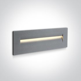  68066 / g / w szürke fal süllyesztett LED 8,5W WW IP65 100-240V
